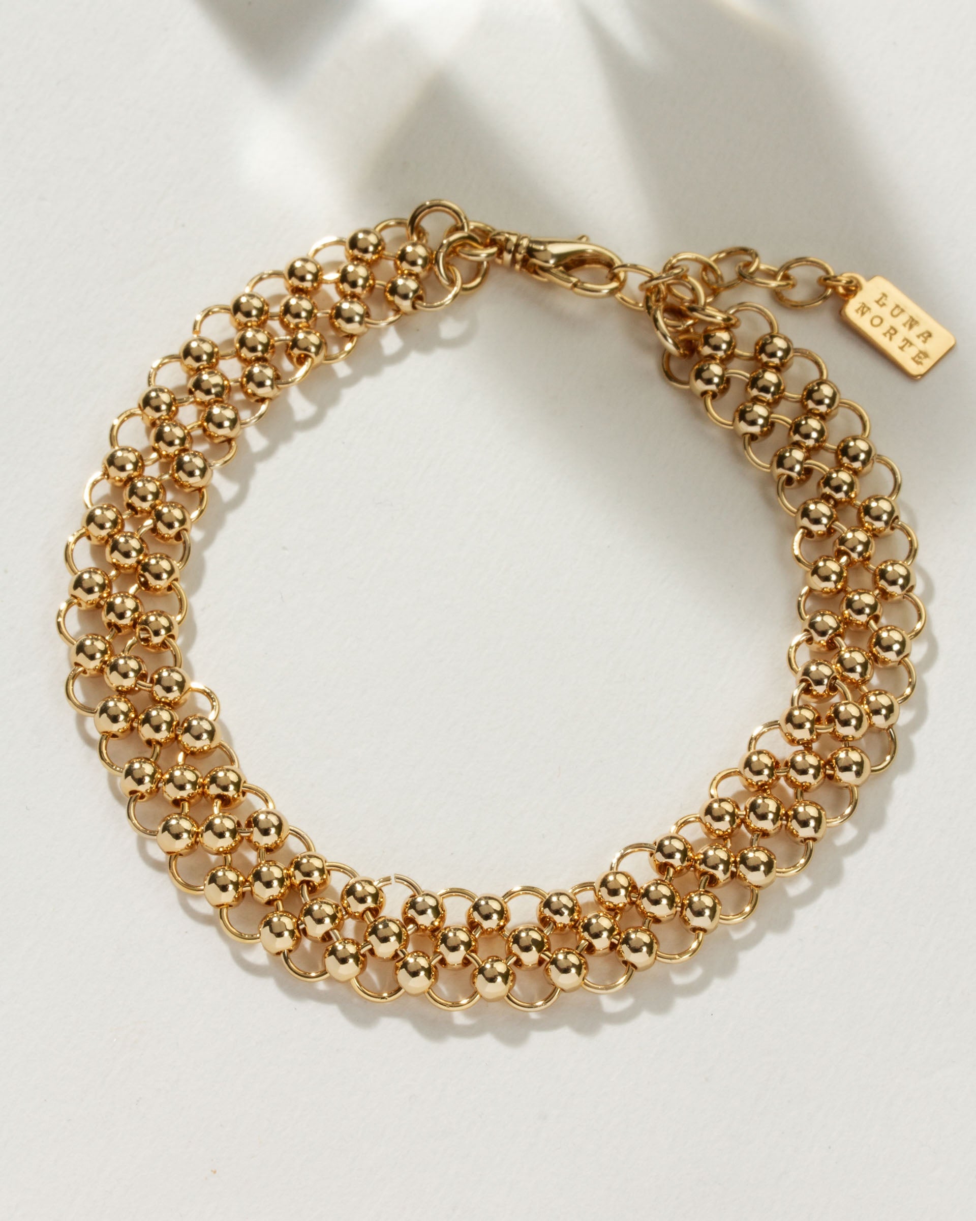 Luna Norte - Chain Maille Anklet - M