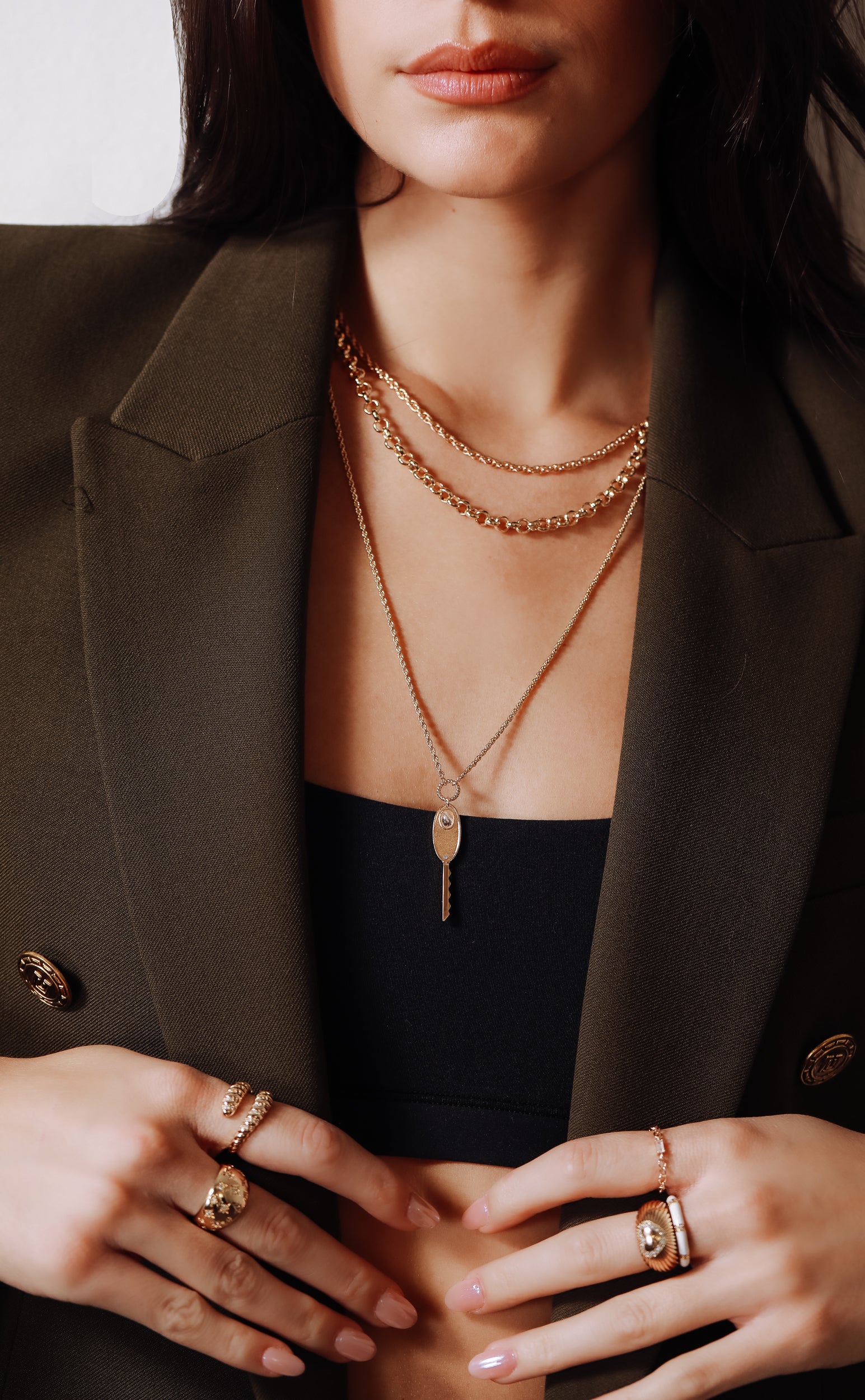 Leeada - Kayla Pendant Necklace -