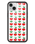 Wildflower iPhone case 14 Plus Love Blooms Hearts Cute