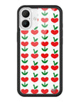 Wildflower iPhone case 16 Plus Love Blooms Hearts Cute