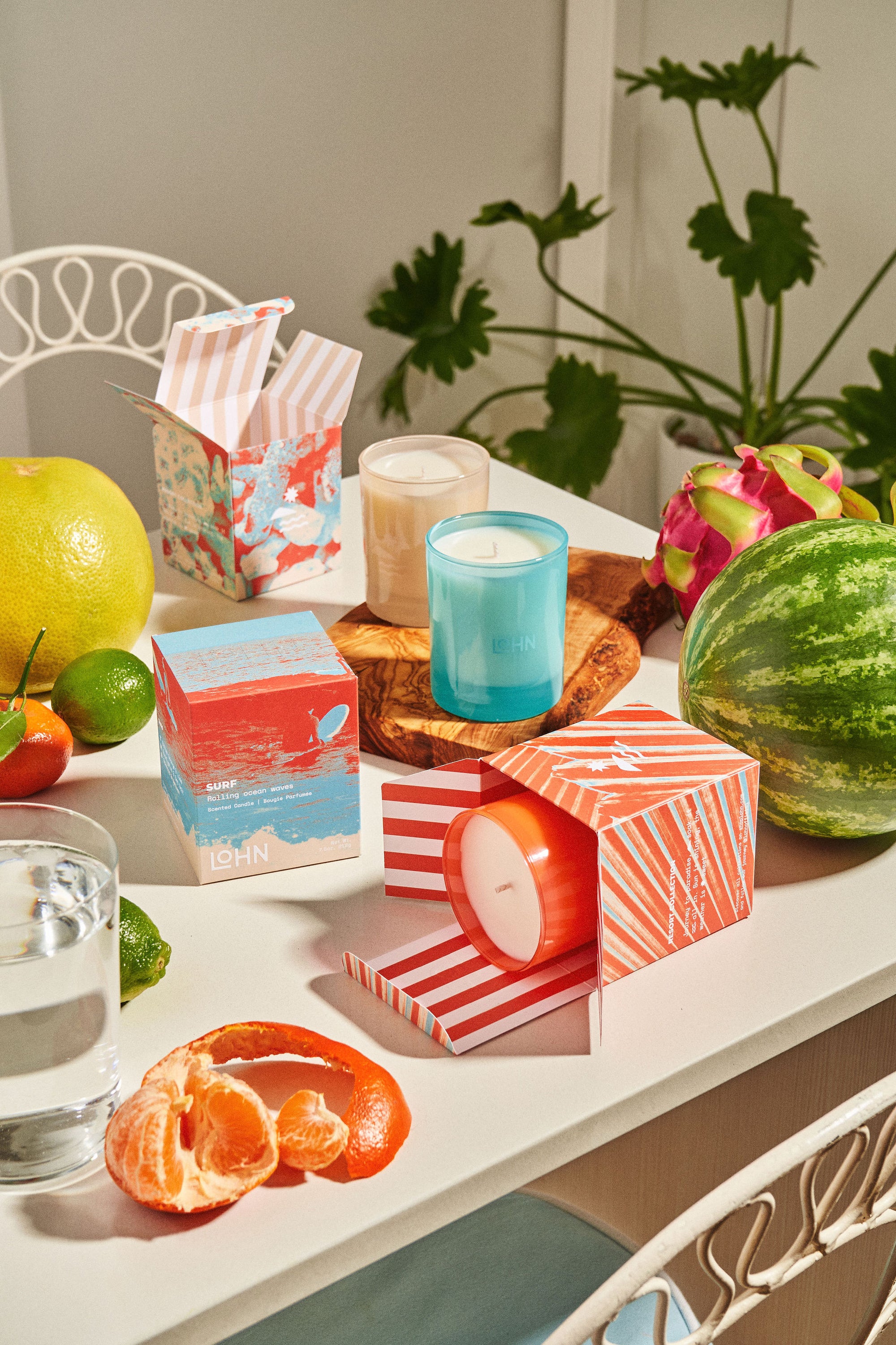 LOHN - Surf Candle - Lime & Sea Salt -