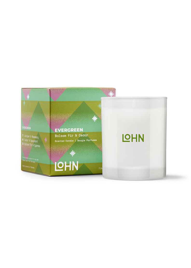 LOHN - Evergreen Candle - Balsam Fir & Cedar -