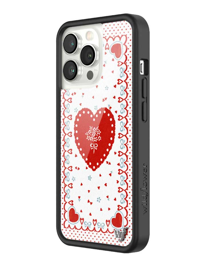 Wildflower iPhone case 13 Pro Lovers Lane Red Cute