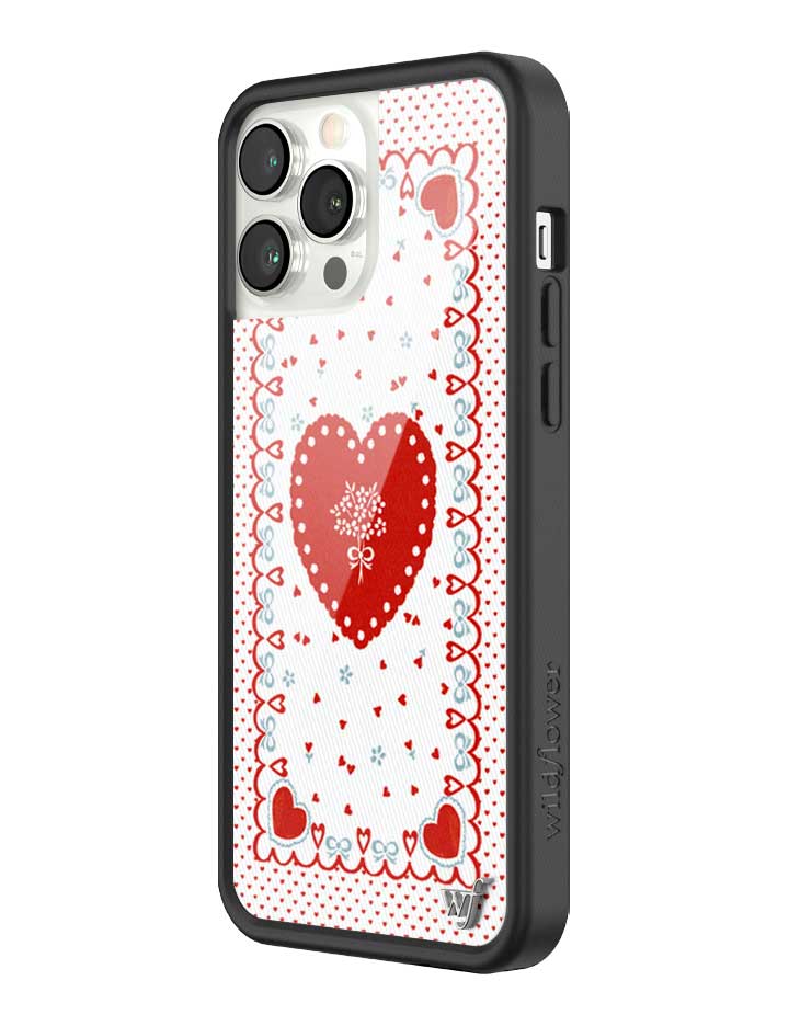 Wildflower iPhone case 13 Pro Max Lovers Lane Red Cute