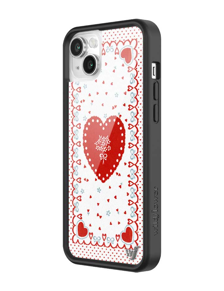 Wildflower iPhone case 14 Lovers Lane Red Cute