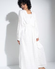 Be Idle - The Long Robe - White -