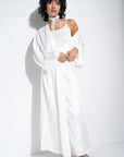 Be Idle - The Long Robe - White -