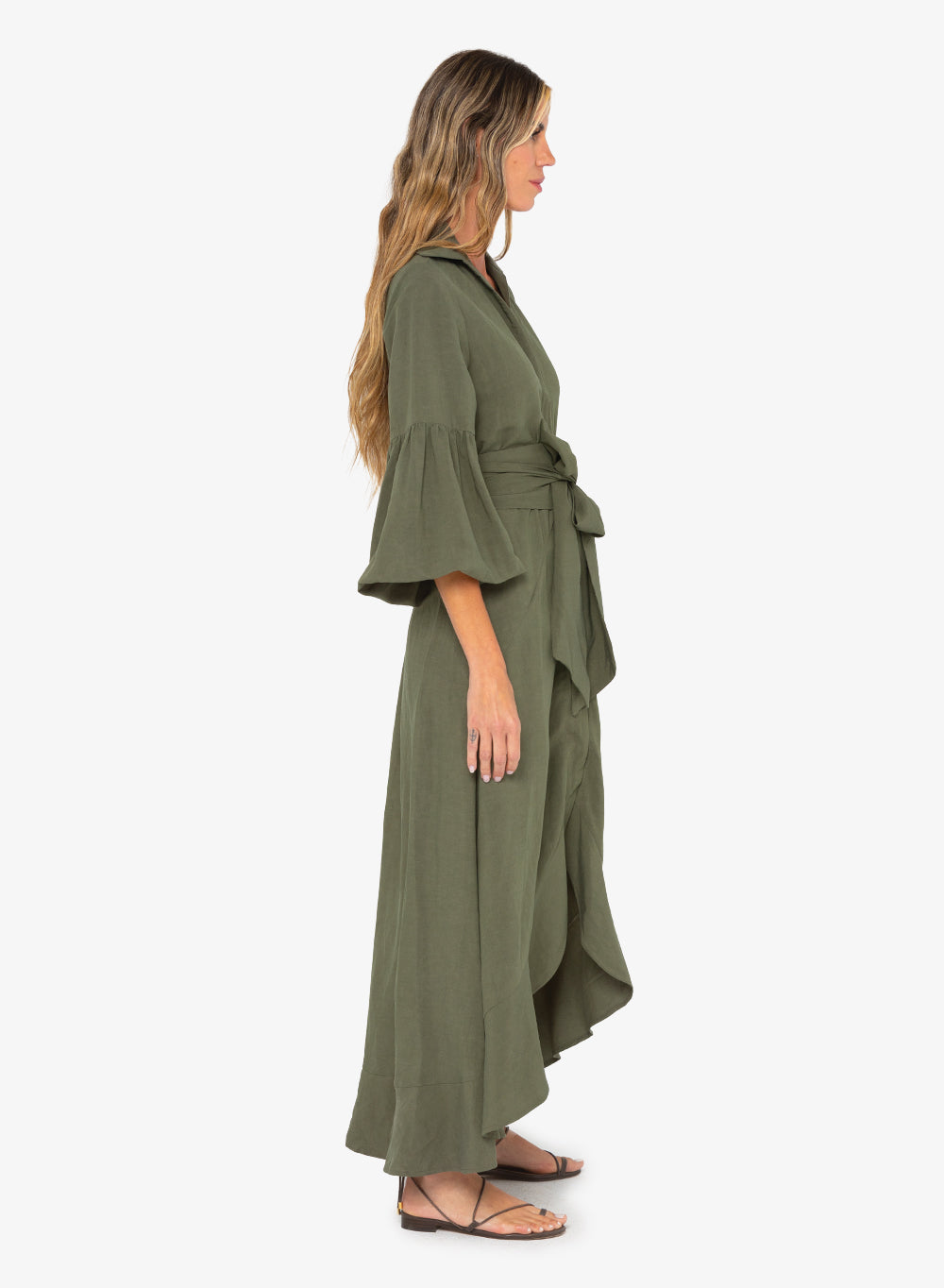 JBQ - Lona Dress - Olive -