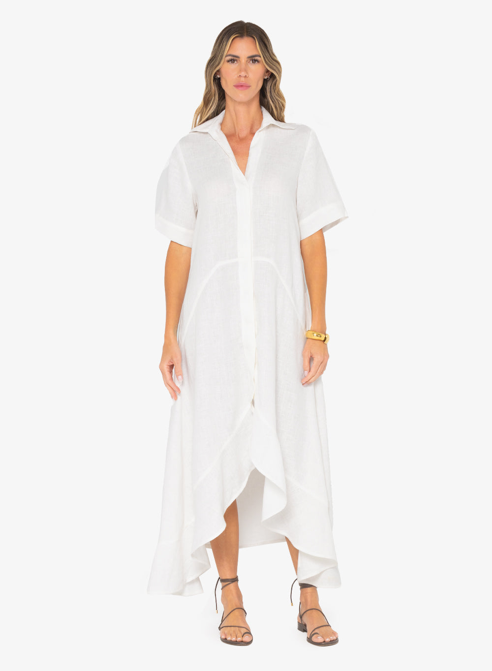 JBQ - Lorna Dress - Ecru -