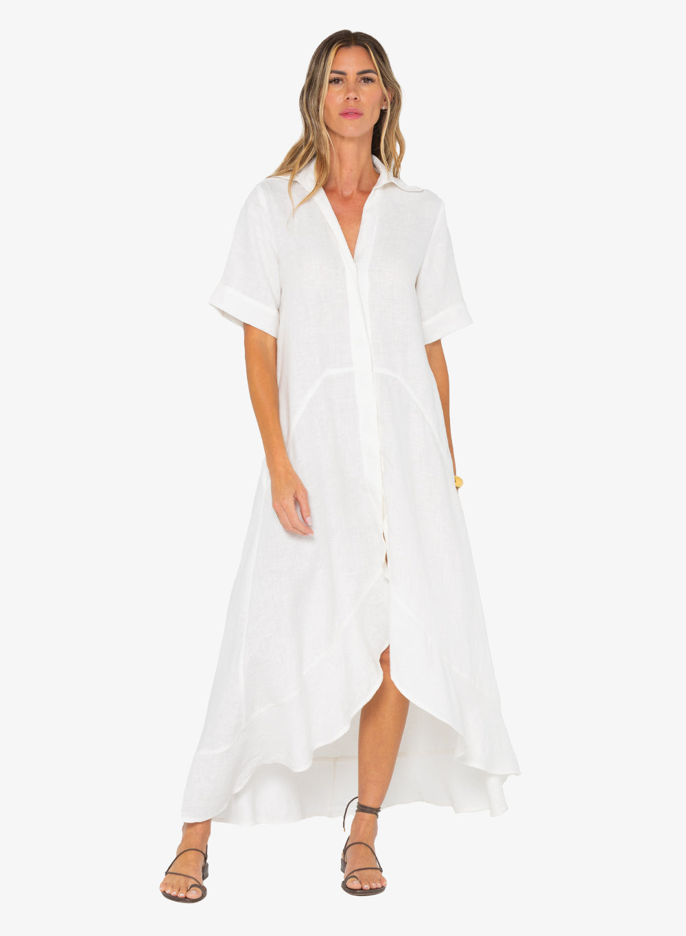 JBQ - Lorna Dress - Ecru -