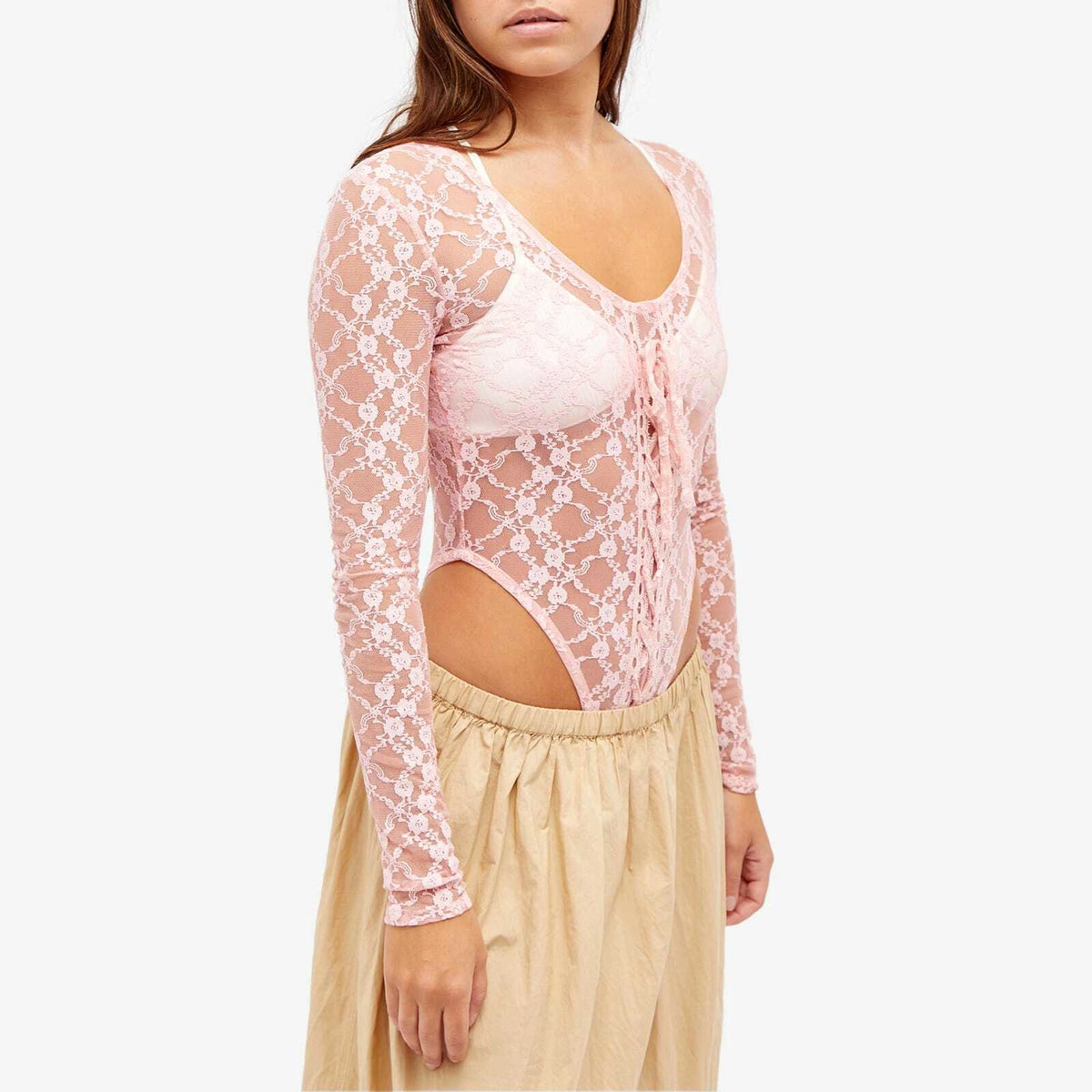 House of Sunny - Love Lace Body - Blush -