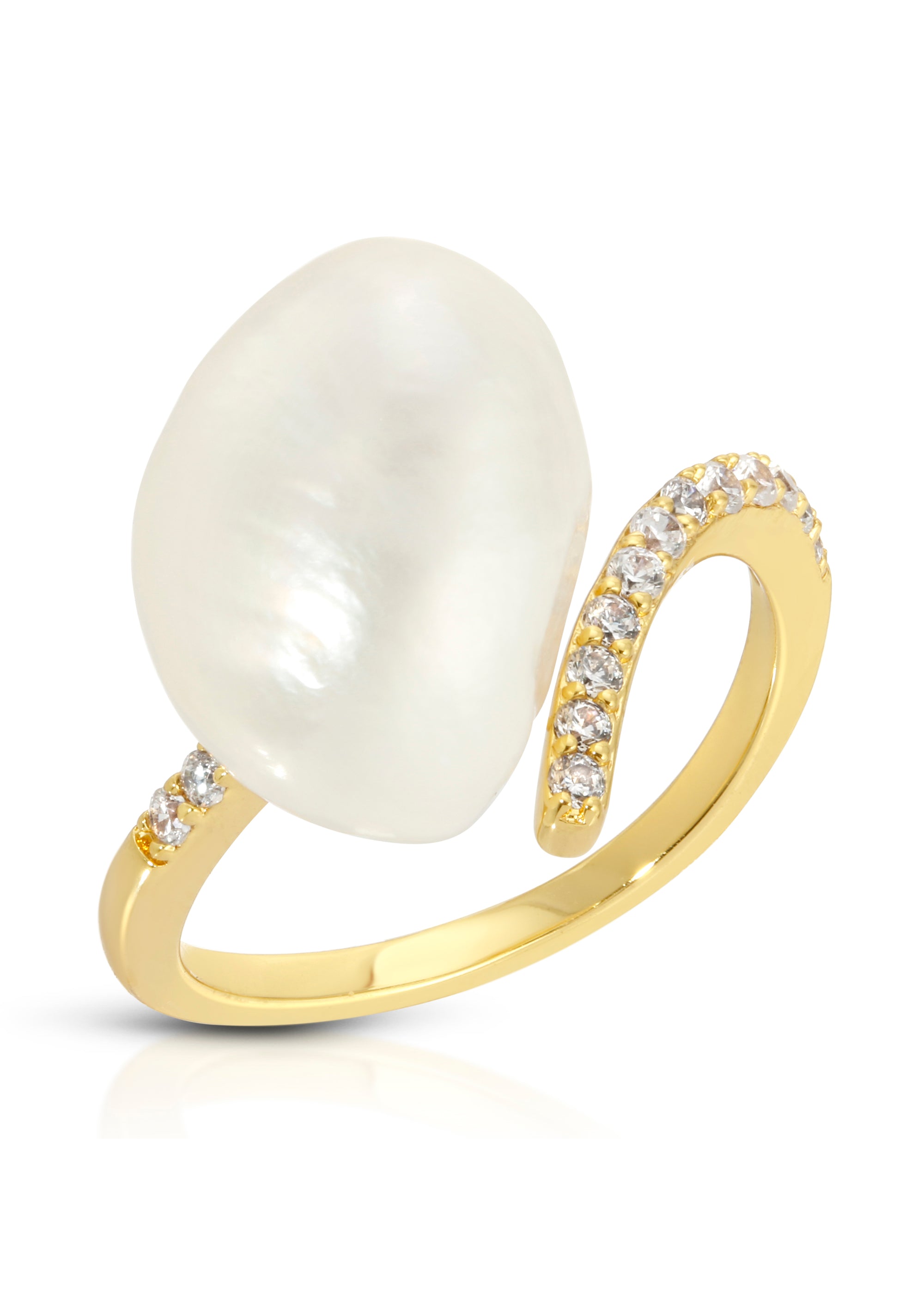 Leeada - Ollee Pearl Ring -
