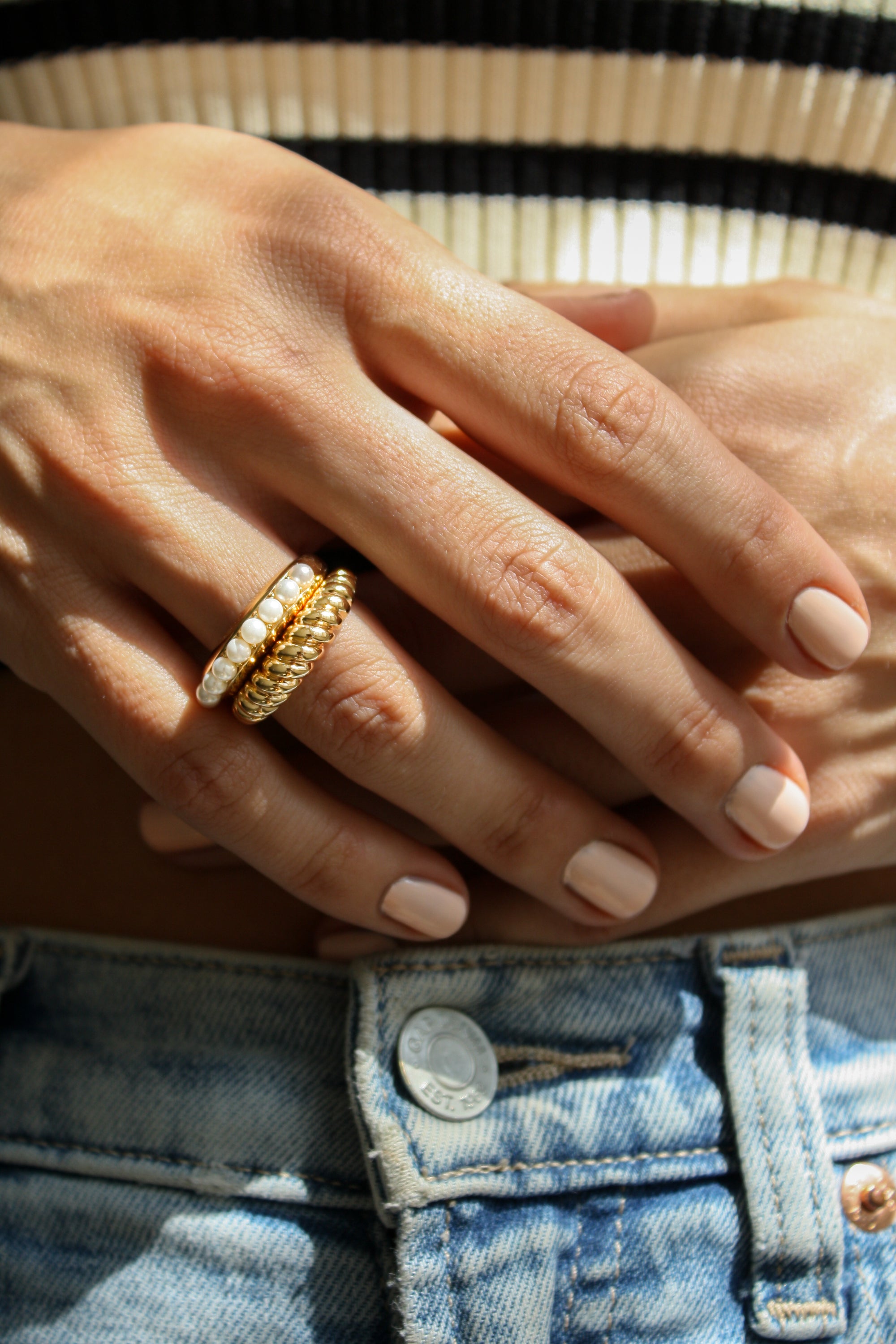Leeada - Pomona Pearl Ring -