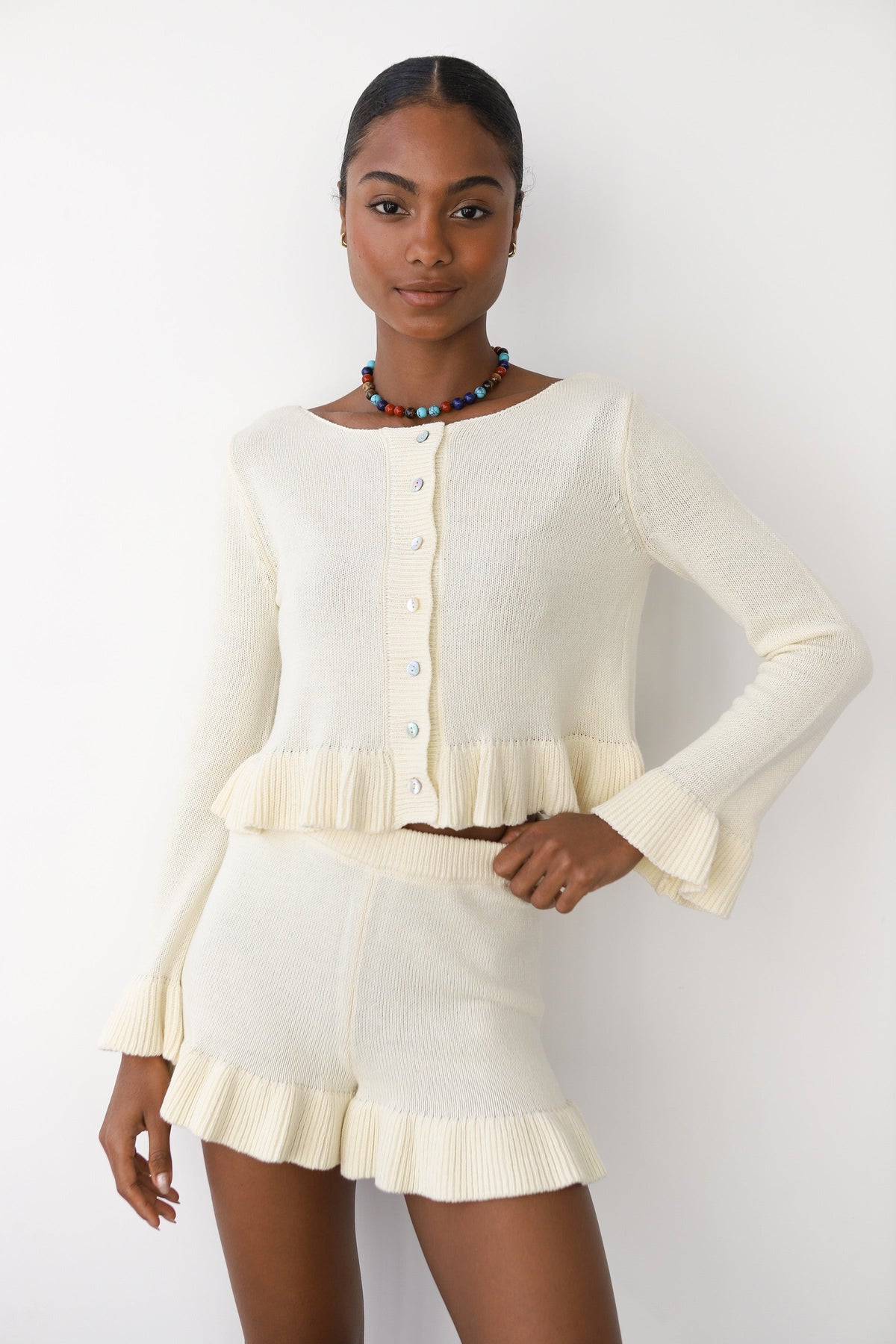 Lucia Cardigan - Creme