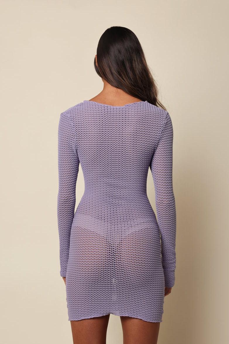 Montce - Lavender Crochet Sophia Dress -