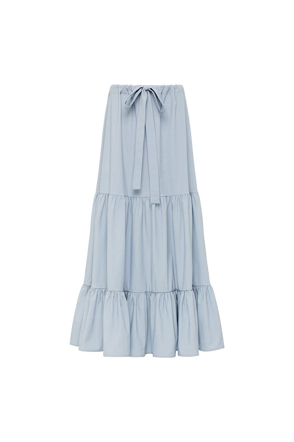 Montce - Light Denim Cottage Skirt -