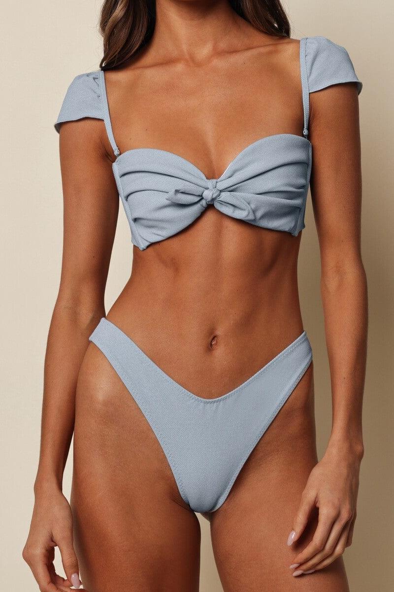 Montce - Light Denim Lulu Bikini Bottom -