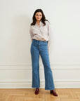 Loup - Marie Flare Leg Jeans - Light Indigo -