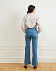 Loup - Marie Flare Leg Jeans - Light Indigo -
