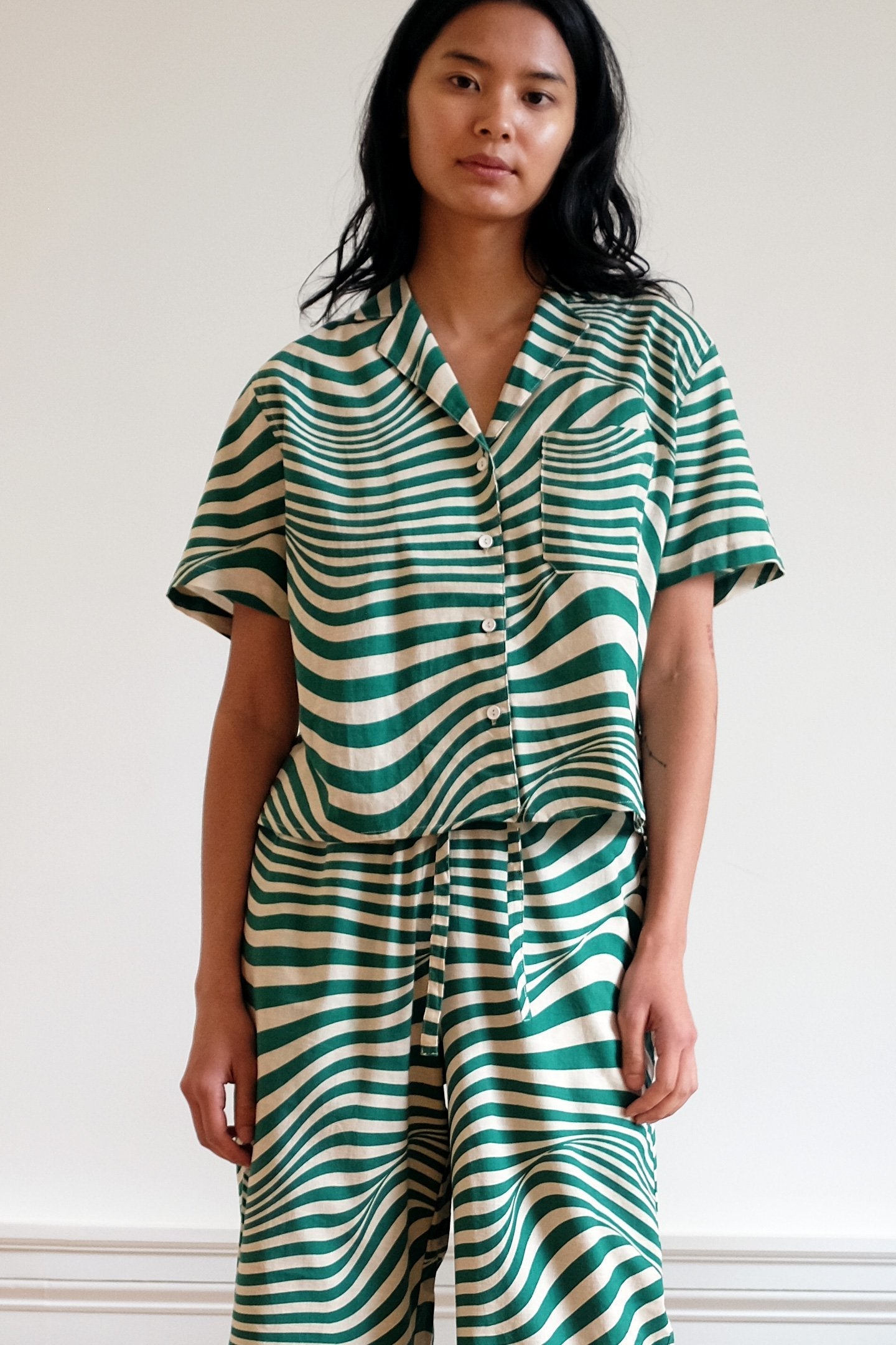 WRAY - Long Lounge Set - Algae Swirl -