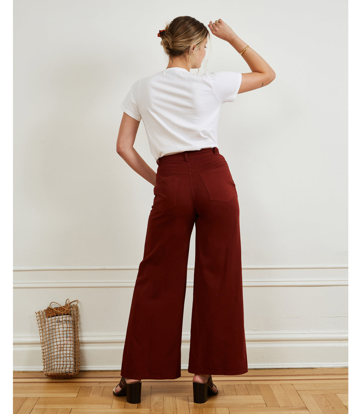 Loup - Brigitte Wide-Leg Trouser - Cocoa -