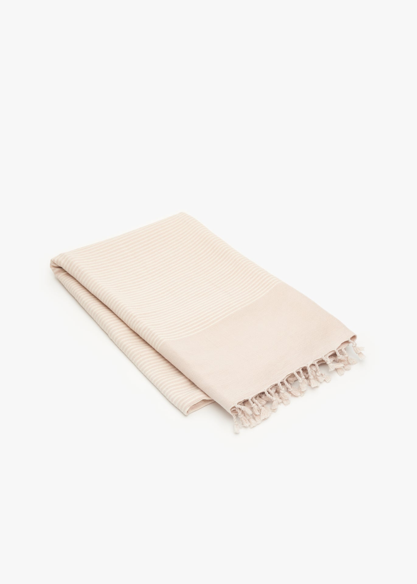 Kayu - Lowell Handwoven 100% Cotton Throw Blanket - Taupe