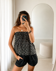 Me + Lia - Luna Shorts Set - Black -