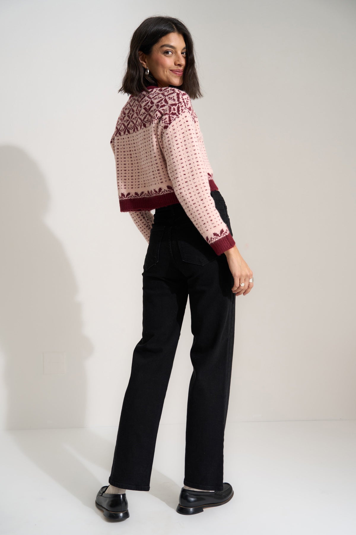 Callahan Knitwear - Maeve Cardigan - Baby Pink -