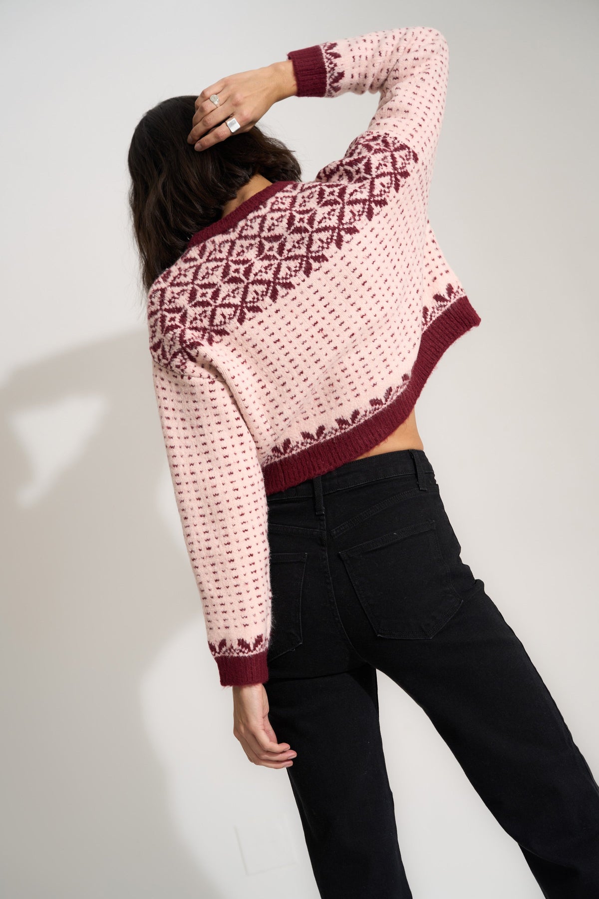 Callahan Knitwear - Maeve Cardigan - Baby Pink -