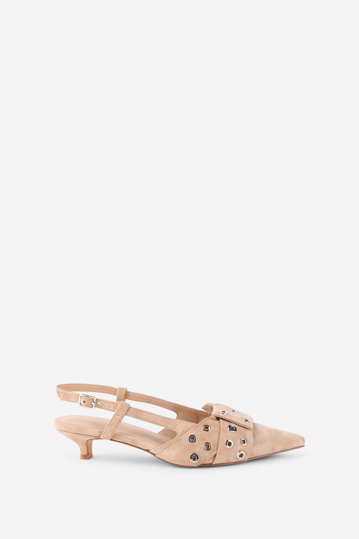 Intentionally Blank - Maman Slingback Kitten Heel -