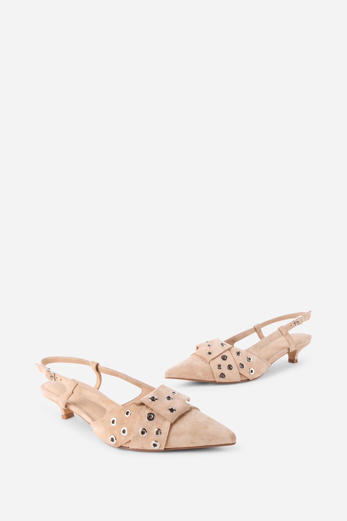 Intentionally Blank - Maman Slingback Kitten Heel -