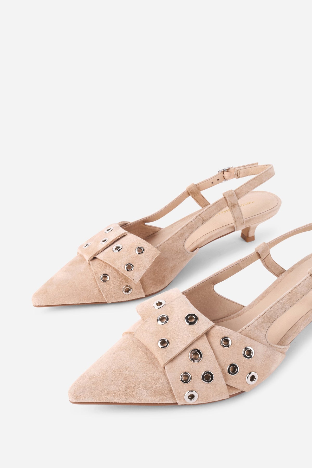 Intentionally Blank - Maman Slingback Kitten Heel -