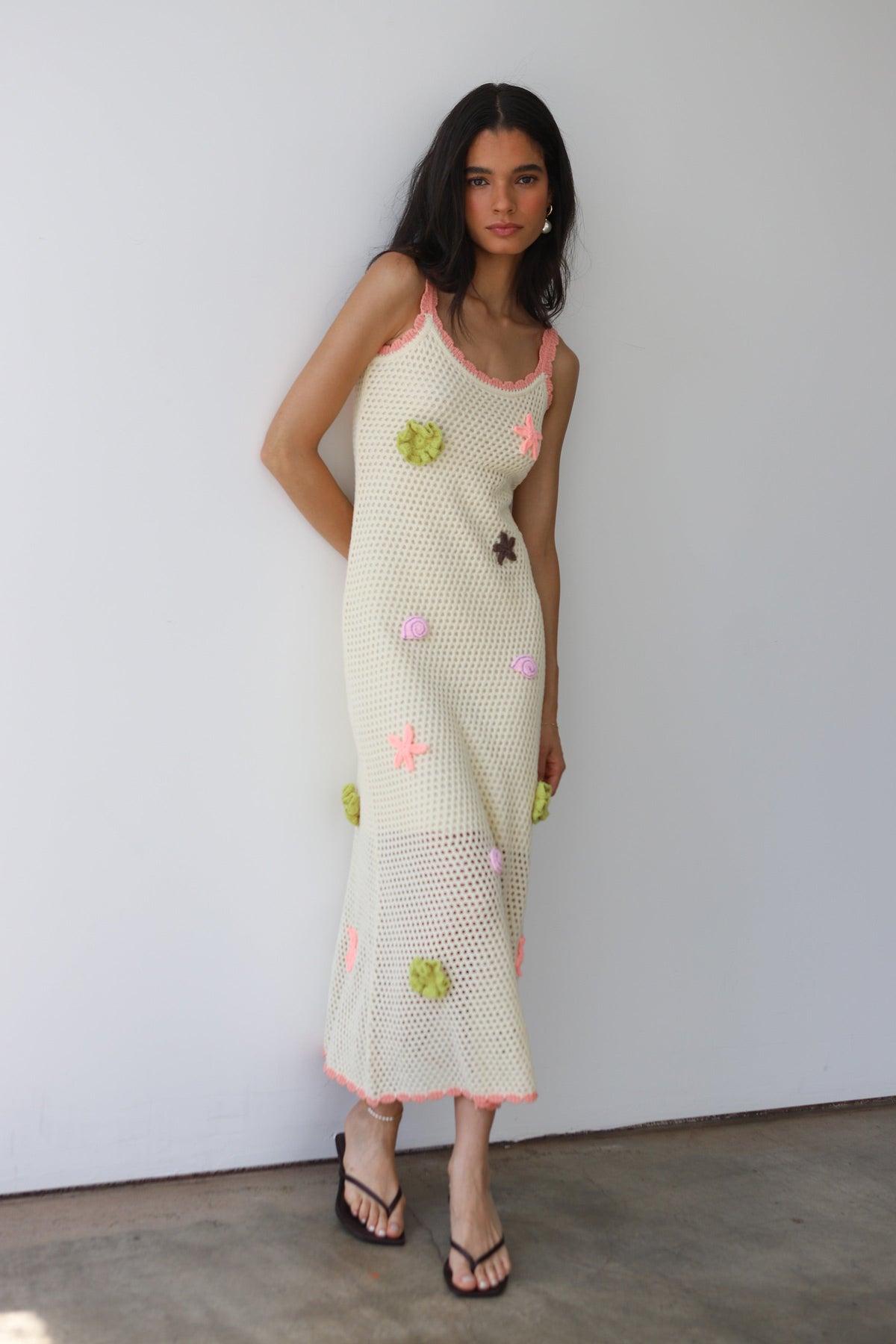 Callahan Knitwear - Mar Maxi - Lychee -
