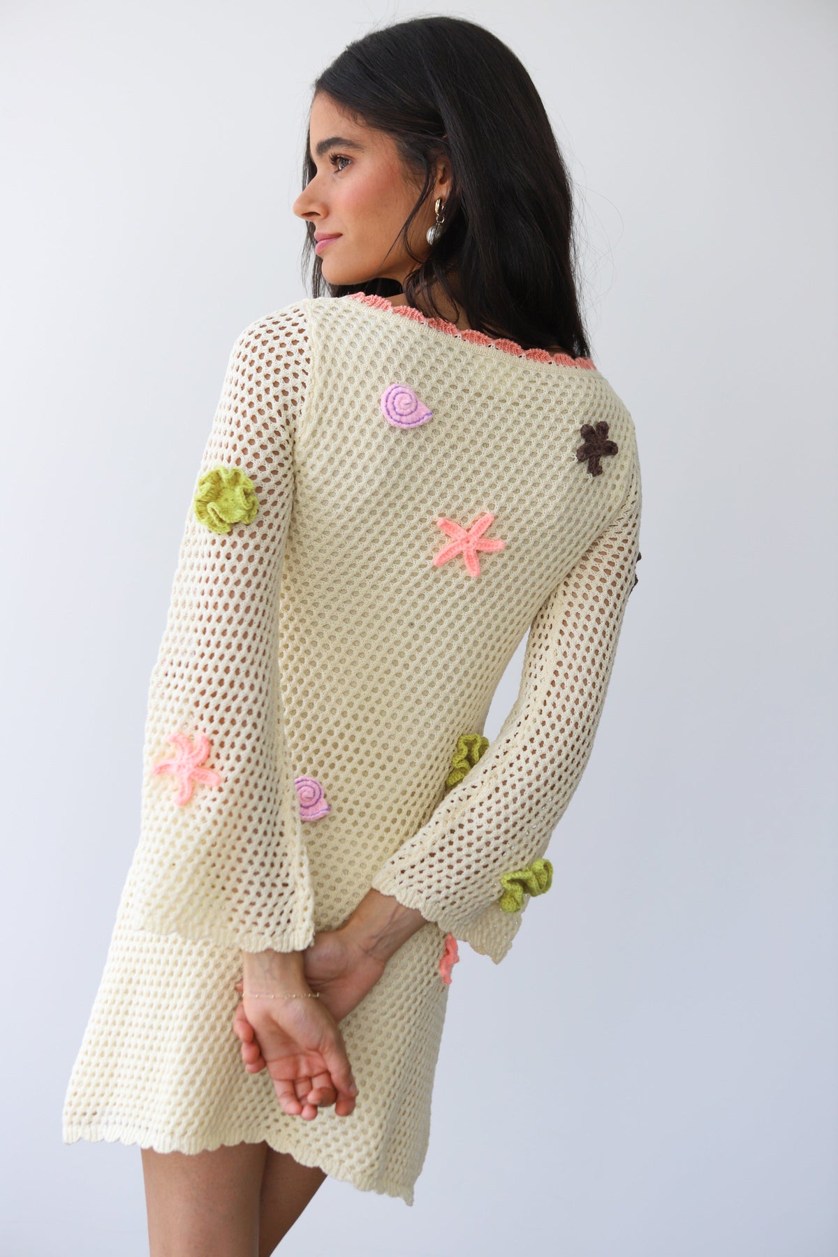 Callahan Knitwear - Mar Mini Dress - Lychee -