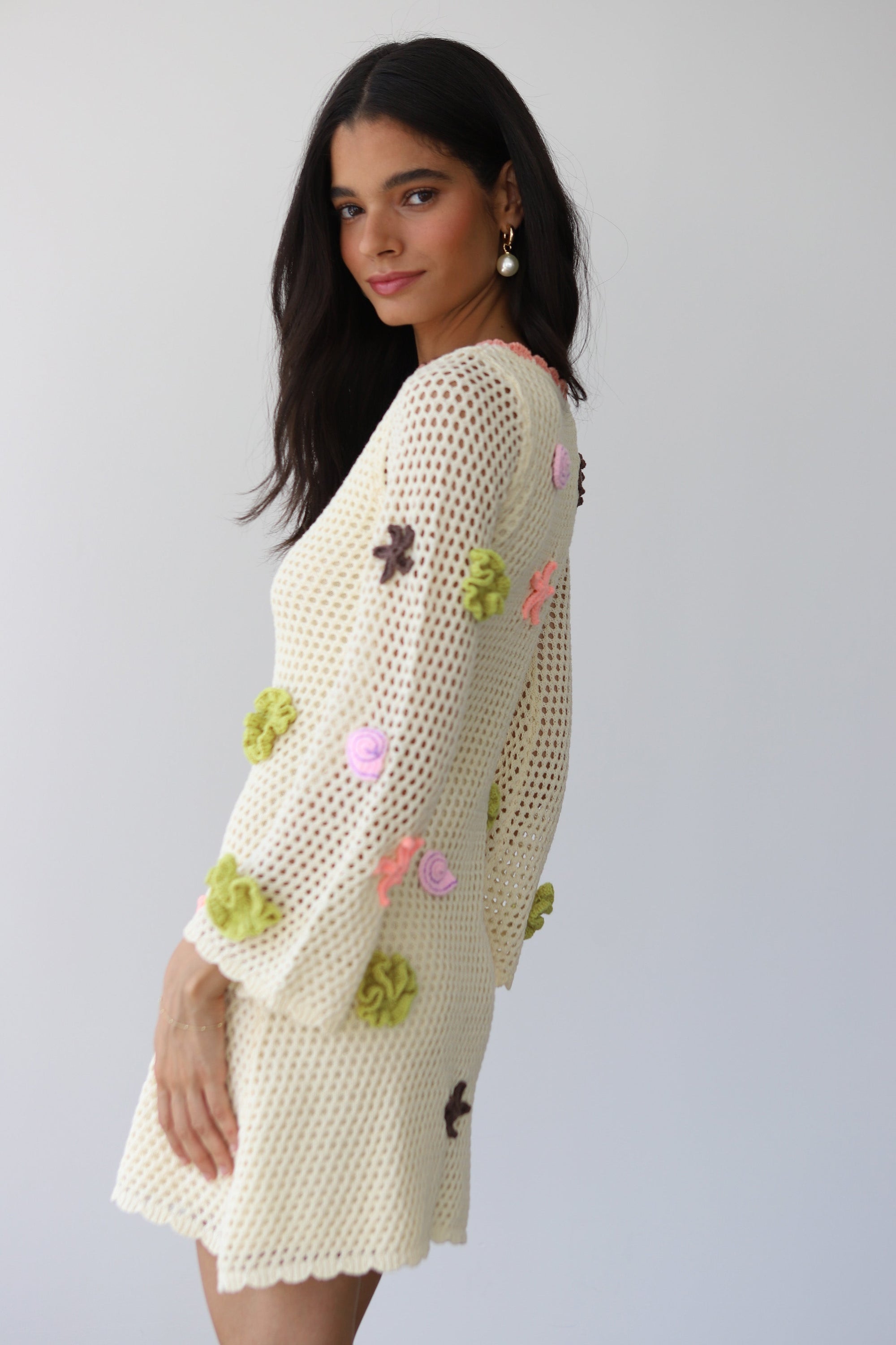 Callahan Knitwear - Mar Mini Dress - Lychee -