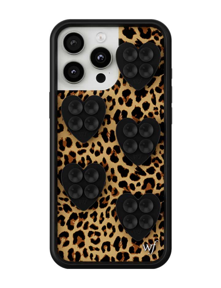 Wildflower Mini Black Heart Stickeez