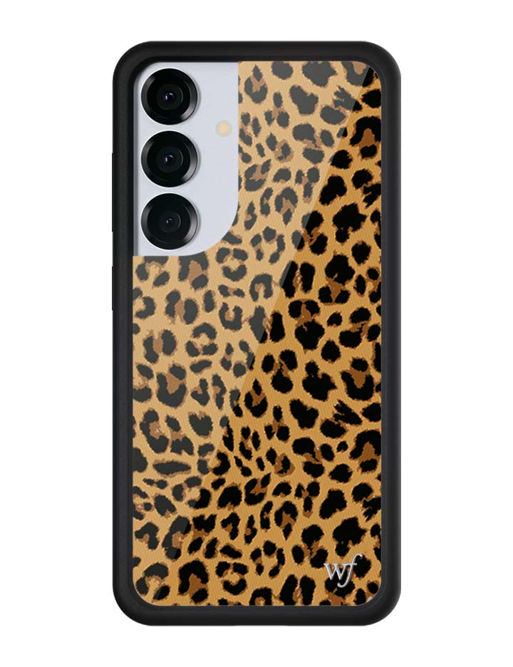 Wildflower Galaxy S25 case Meow Leopard Cute
