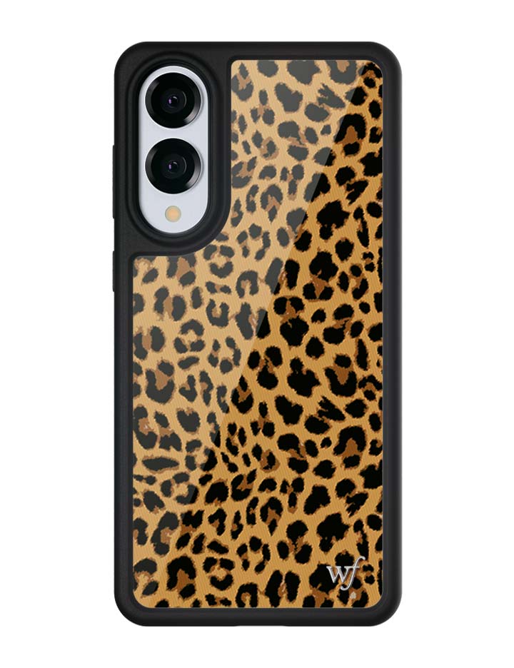 Wildflower Galaxy S25 case Edge Meow Leopard Cute