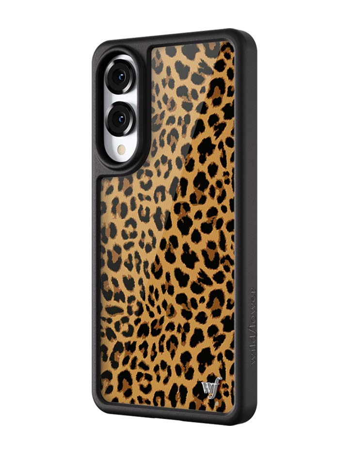 Wildflower Galaxy S25 case Edge Meow Leopard Cute