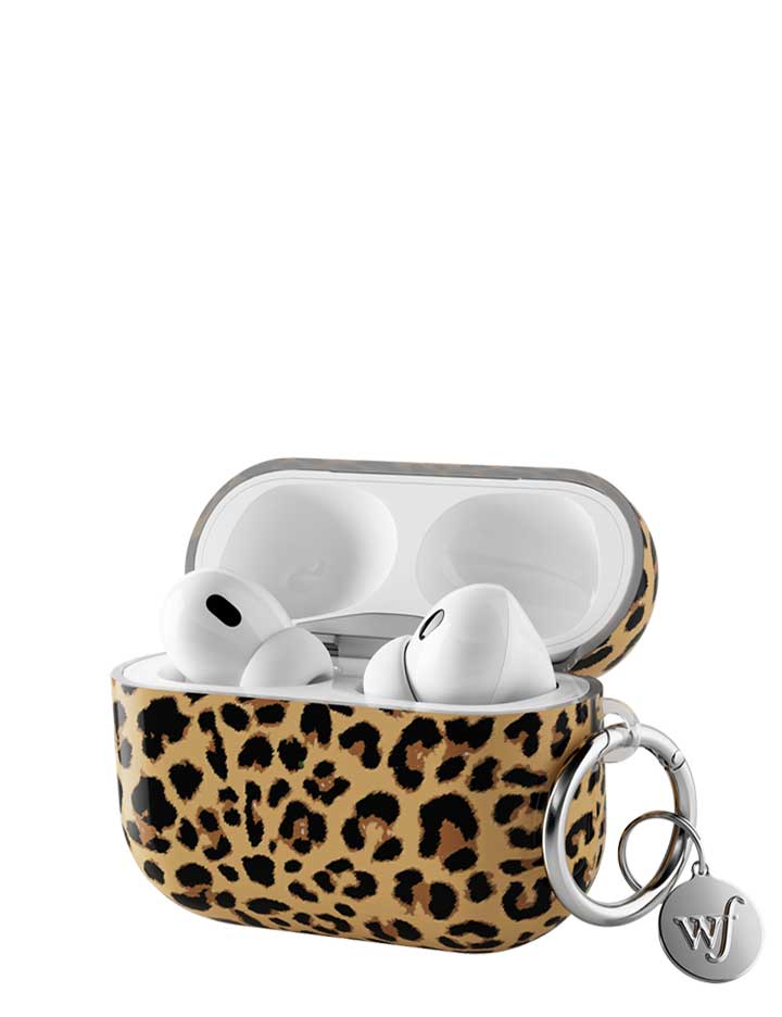 Wildflower Meow Leopard AirPods Pro Gen 2 Case 
