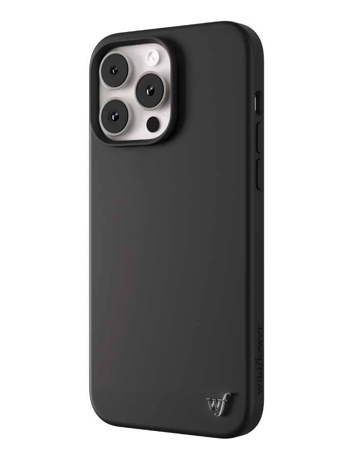 Wildflower - MagSafe - Black iPhone Case -