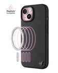 Wildflower - MagSafe - Black iPhone Case -