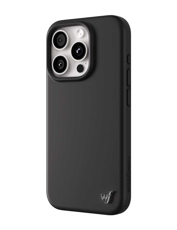 Wildflower - MagSafe - Black iPhone Case -