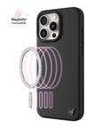Wildflower - MagSafe - Black iPhone Case -