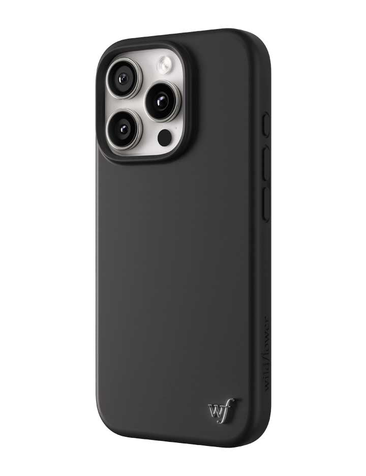 Wildflower - MagSafe - Black iPhone Case -