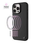 Wildflower - MagSafe - Black iPhone Case -