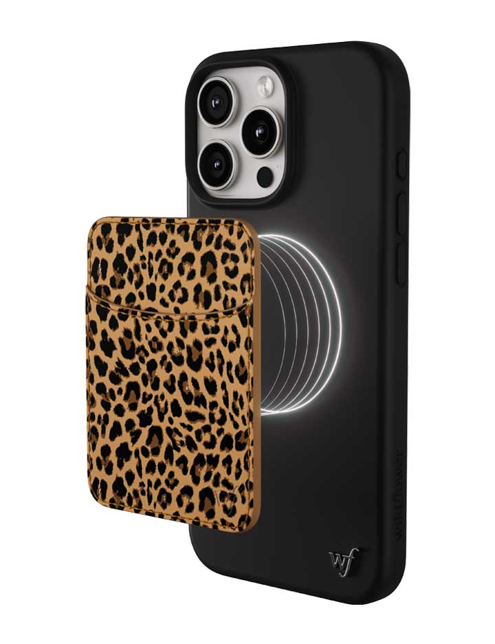 Wildflower iPhone Leopard MagSafe Wallet Leopard
