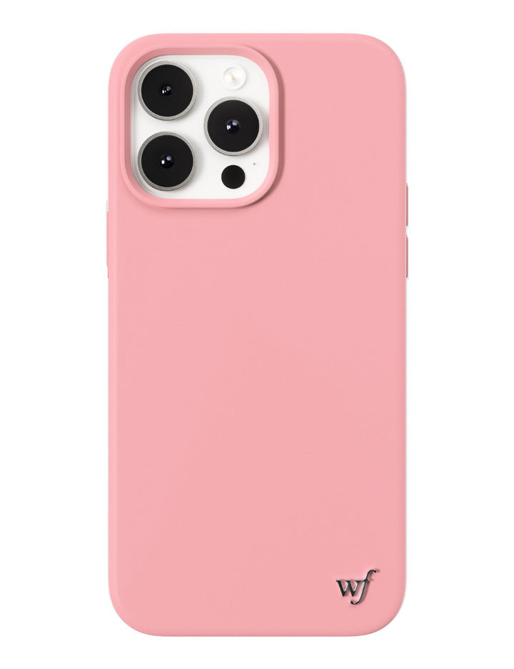 Wildflower iPhone case 14 Pro Max Pink MagSafe Sleek Pink