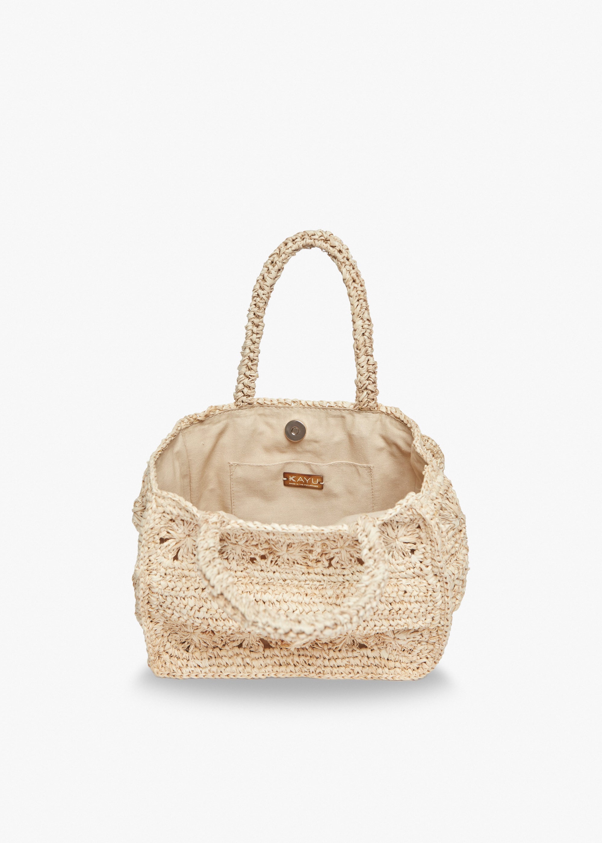 Kayu - Mini Amina Straw Tote Bag -