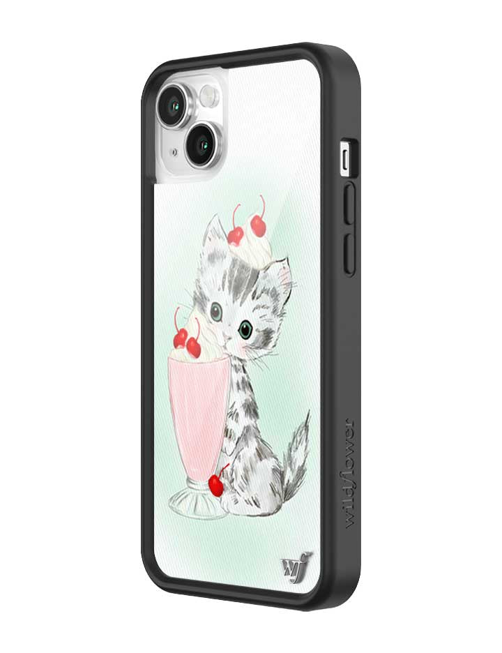 Wildflower iPhone case 14 Kitty Shake Cats Cute